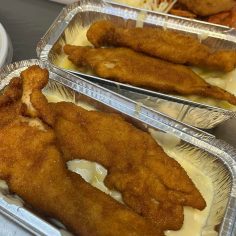 Gnocchi 4 sajtos tejszínes szószba, ropogós csirkemellel